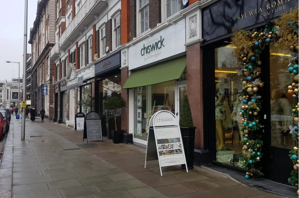 Refurbished Pop-Up Space on Fulham Road, 68 sqm, pop up store in London, interior view