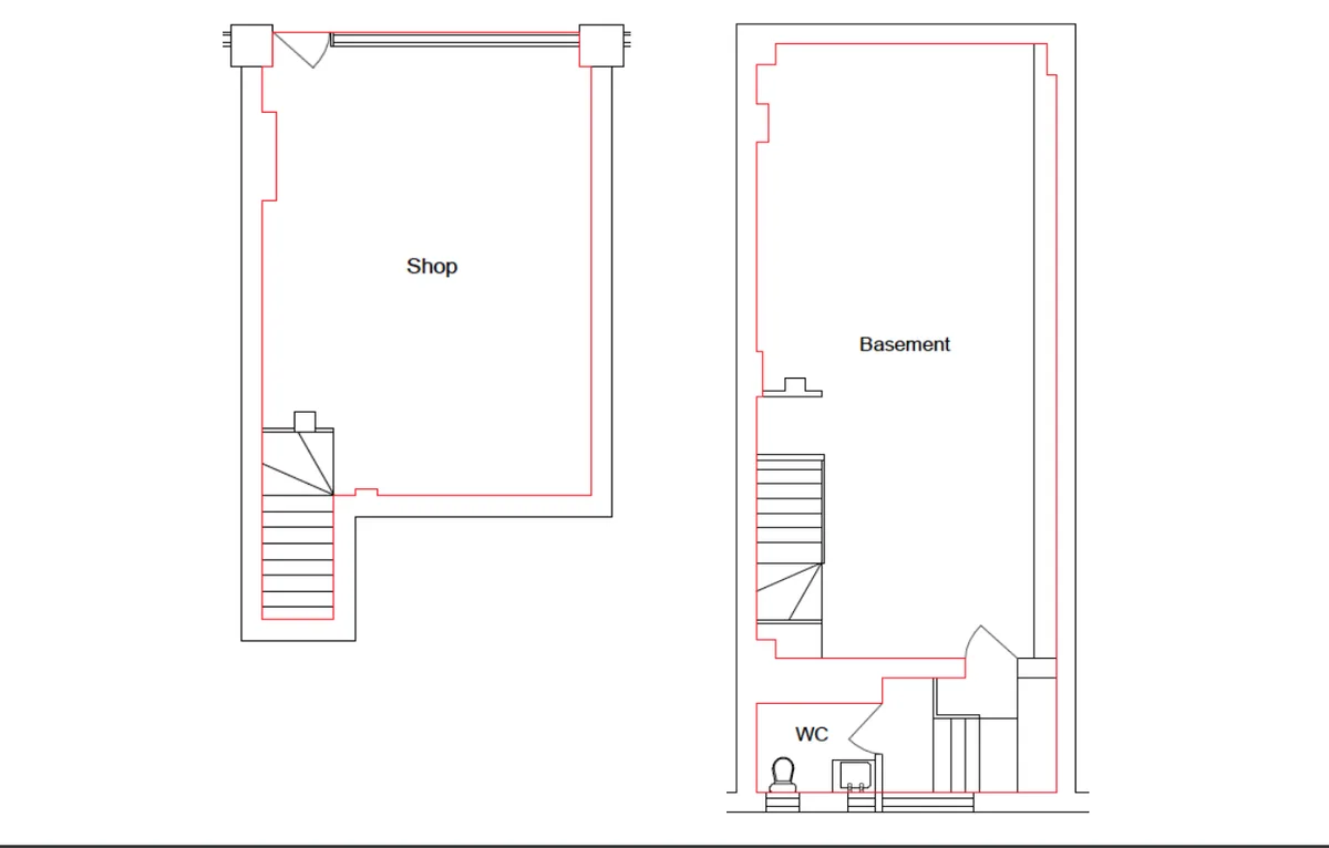Refurbished Pop-Up Space on Fulham Road, 68 sqm, pop up store in London, second interior view