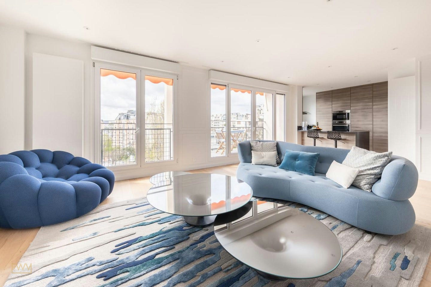 Renovated Photography Apartment in Paris 16th Arrondissement, 90 sqm, photo shoot, pop-up rental