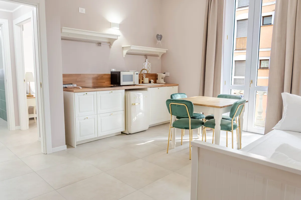 Residential Production Set – 12 Furnished Apartments, 60 sqm, photo shoot, pop-up rental in Cologno Monzese, second interior…