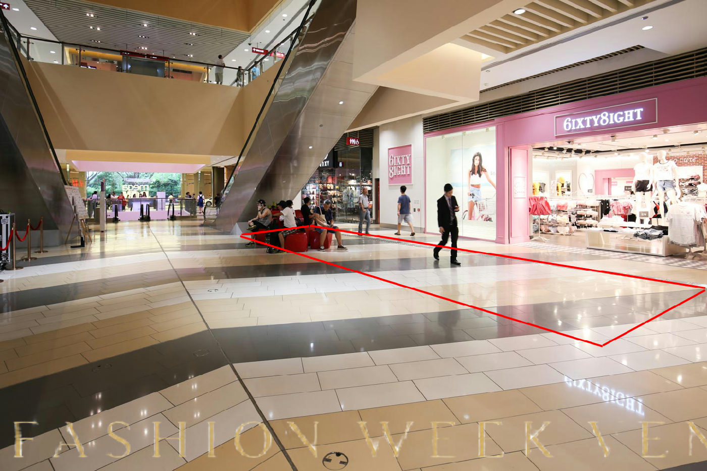 Retail Booth at Kowloon Bay Mall Entrance, 19 sqm, pop up store in Hong Kong
