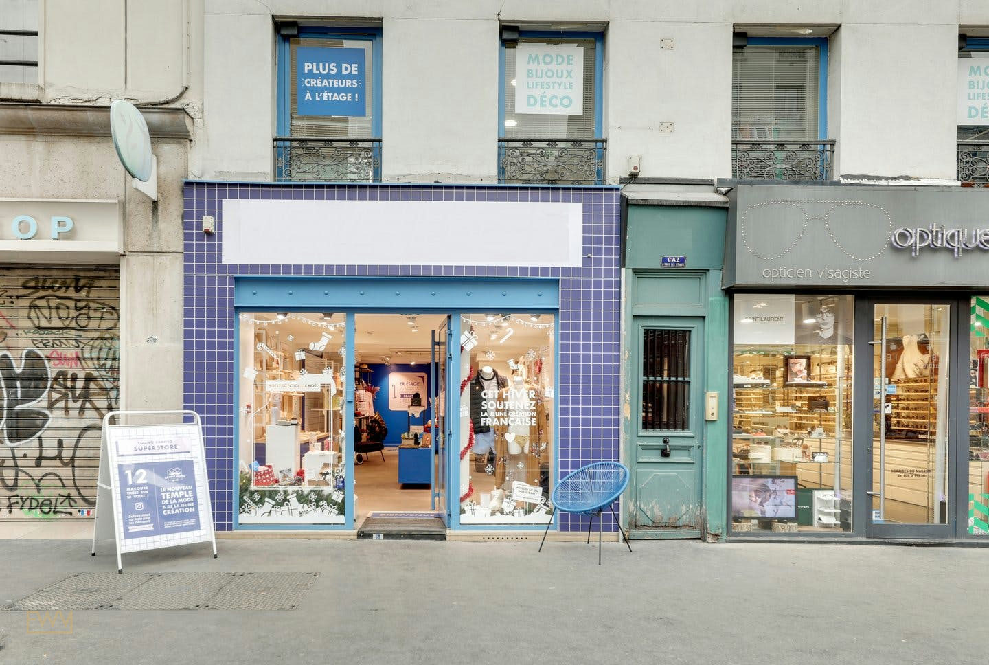 Retail Space on Rue du Faubourg Saint-Antoine, Paris, 40 sqm, pop up store