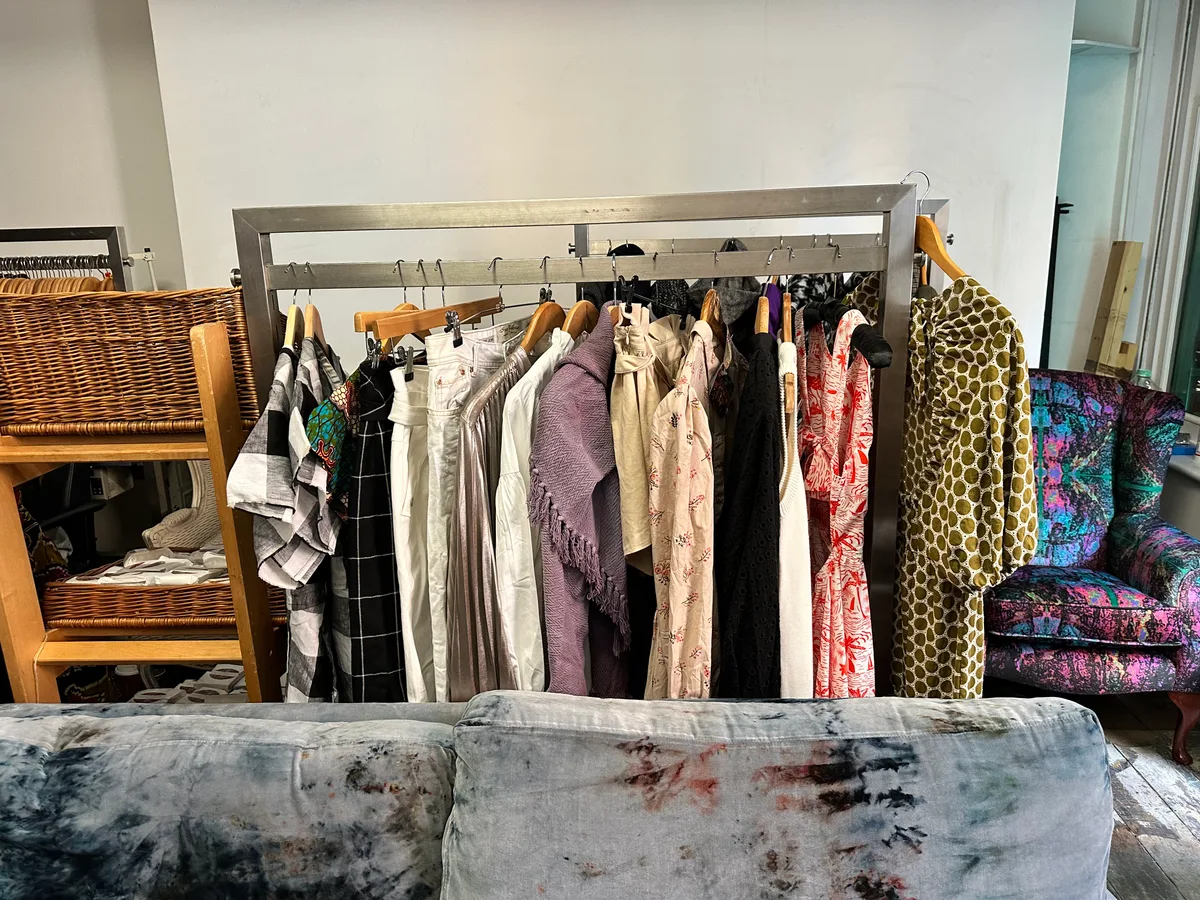 Retail Space with Hangers in Shoreditch, pop up store in Greater London