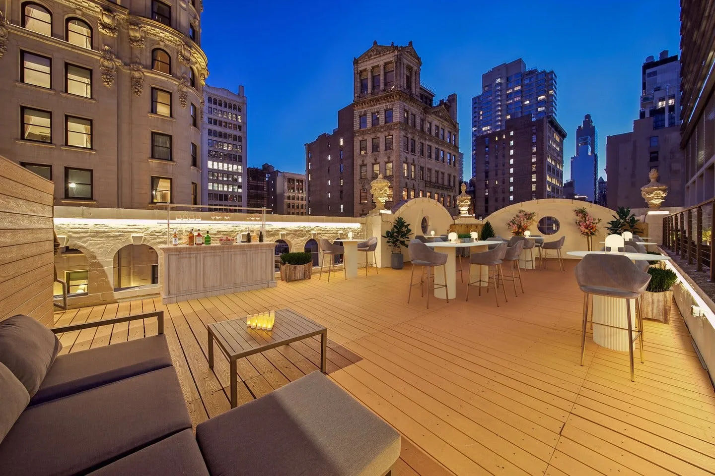 Rooftop Event Venue with Empire State Building Views — 2