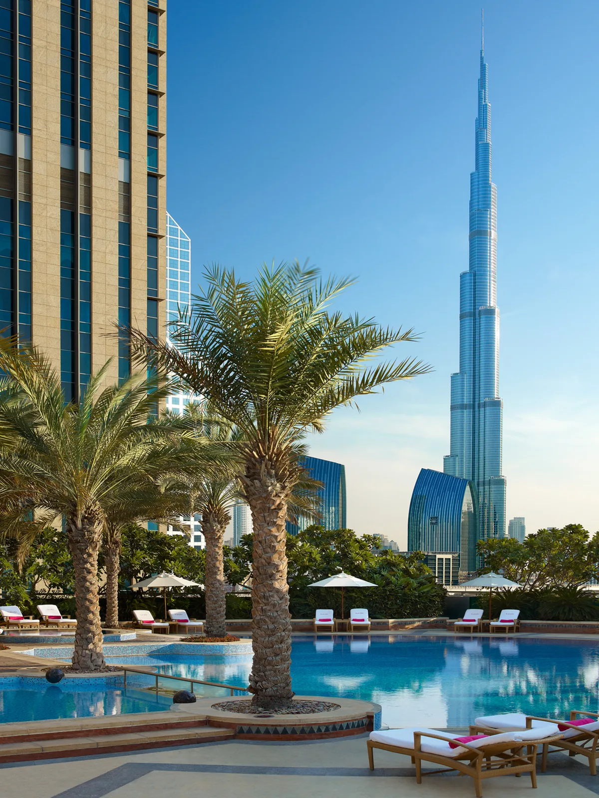 Rooftop Poolside Venue with Burj Khalifa Views, 240 sqm, brand activation, pop-up rental in دبي, interior view