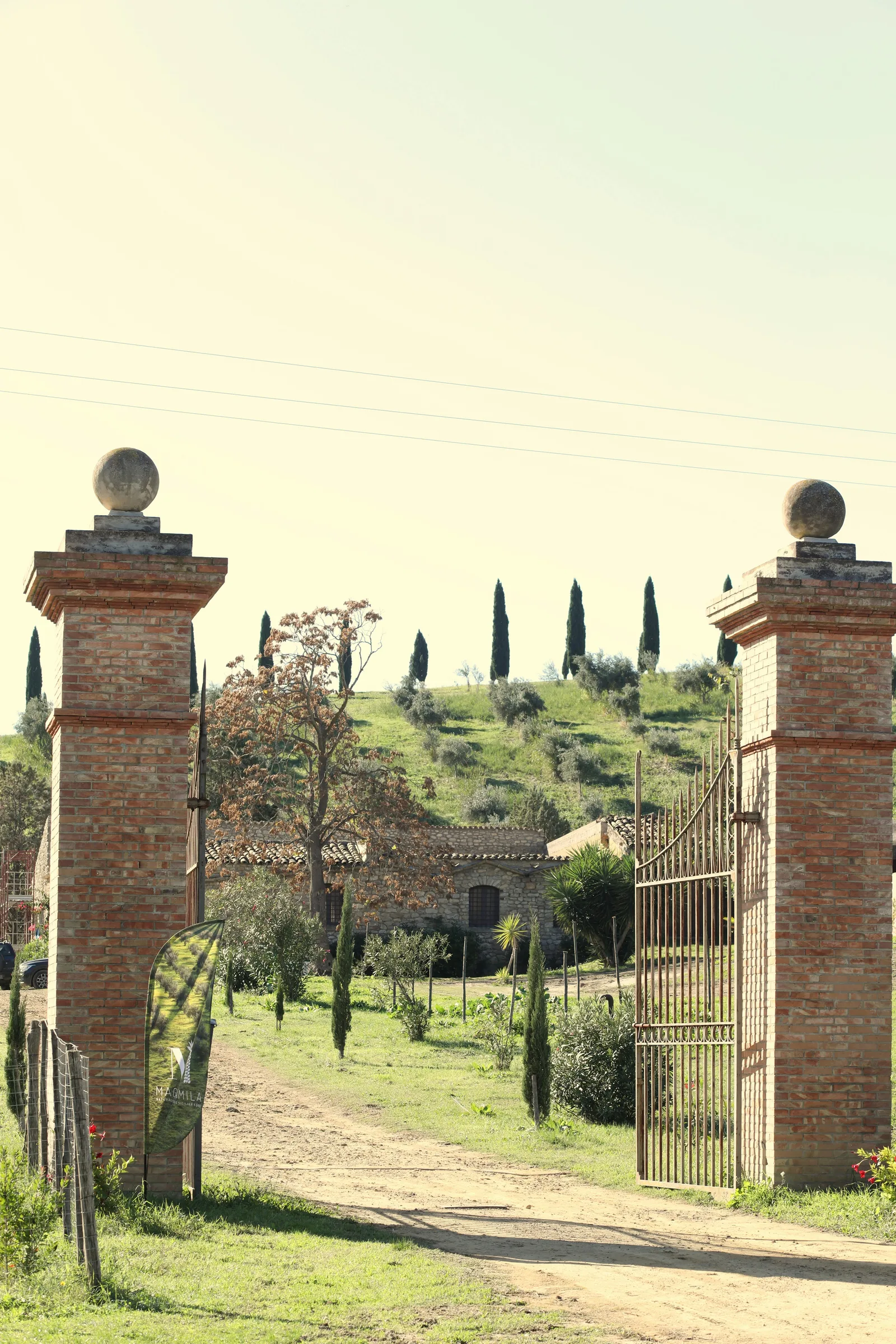 Rustic Sicilian Olive Farm and Historic Barn Venue