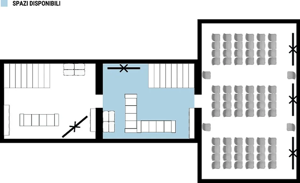 Sala Valeria - Spazio Riunioni di 39 m², corporate event, pop-up rental in Torino, third interior view