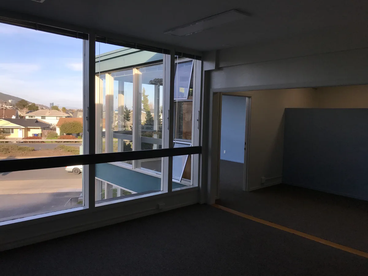 Second Floor Office Suite with Spacious Rooms, 56 sqm, retail activation, pop-up rental in South San Francisco, third interi…