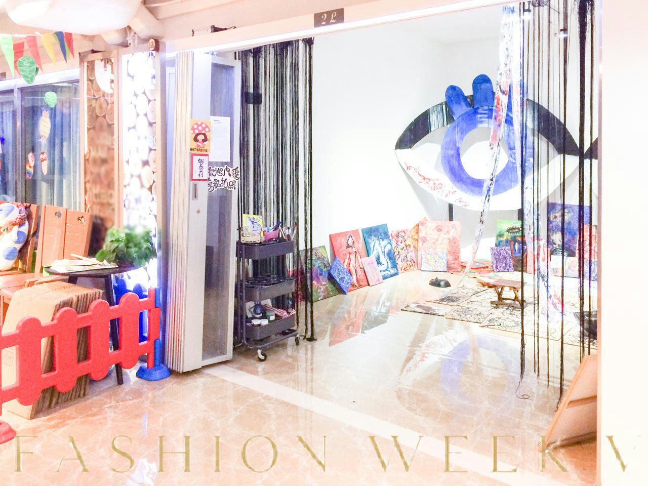 Smart Mall Shop with Modern Interiors, 51 sqm, pop up store in Macau, interior view