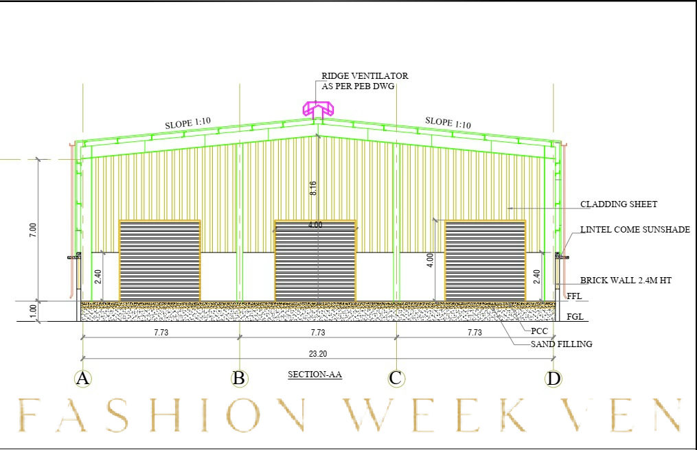 Spacious 15,000 sq. ft. Warehouse with Parking, 1394 sqm, pop-up rental in Chennai, interior view