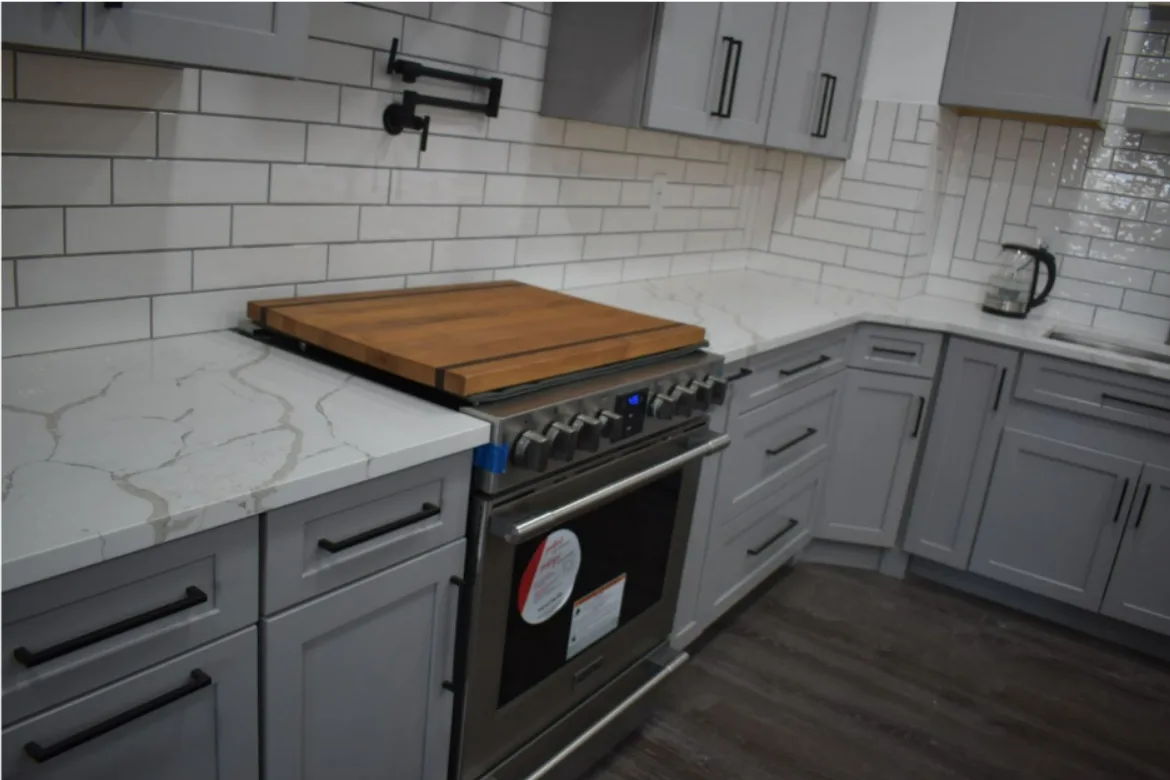 Spacious Kitchen Studio in Dumbo, 1100 sq ft, 102 sqm, content creation, pop-up rental in Brooklyn, interior view