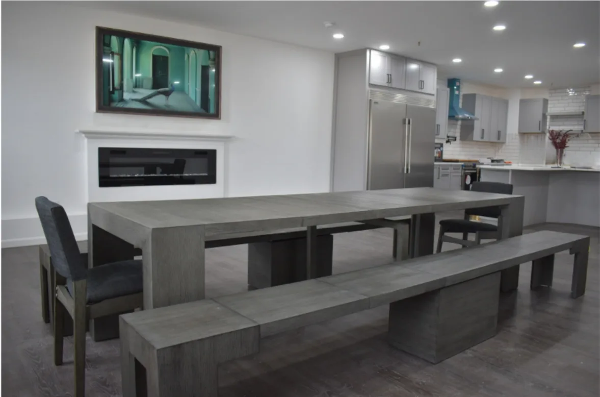 Spacious Kitchen Studio in Dumbo, 1100 sq ft, 102 sqm, content creation, pop-up rental in Brooklyn, additional interior view