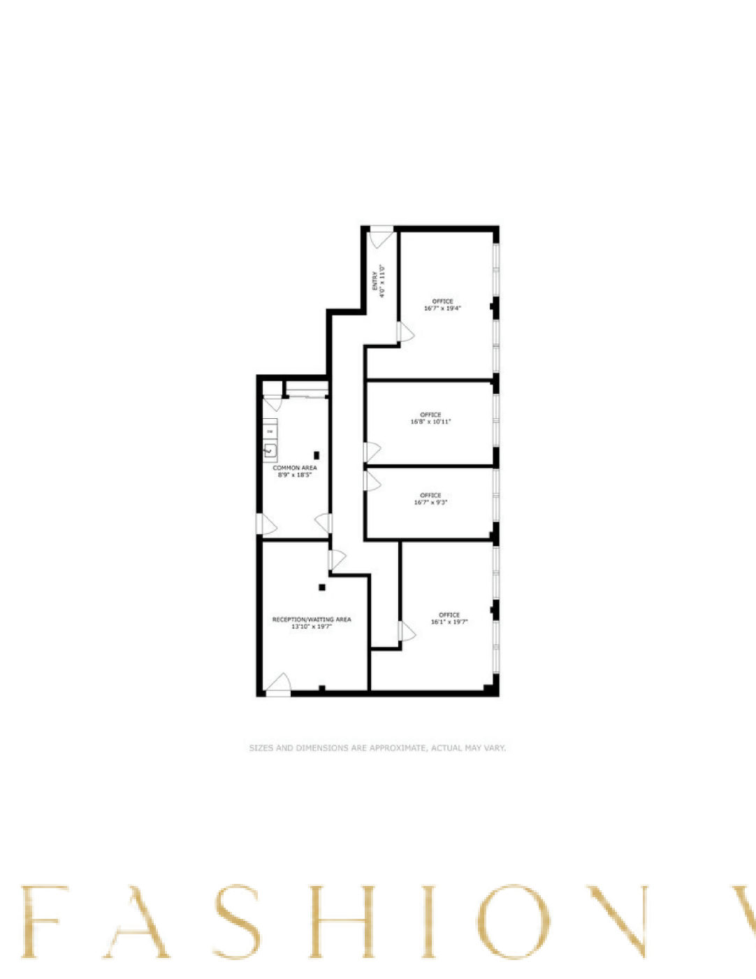 Spacious Multi-Room Office Space Available, 155 sqm, corporate event, pop-up rental in Hartsdale, second interior view