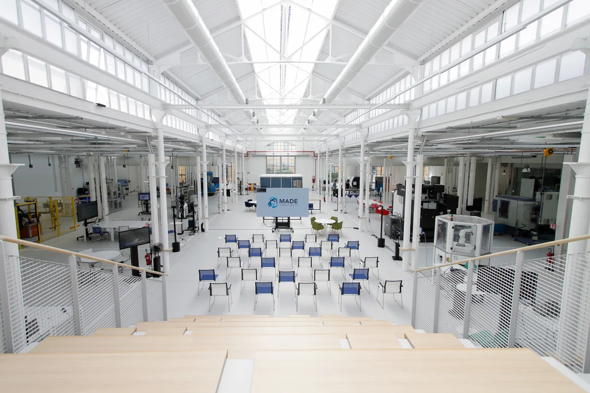 Spazio Innovativo per Eventi al Politecnico di Milano, 2500 sqm, workshop, pop-up rental, second interior view