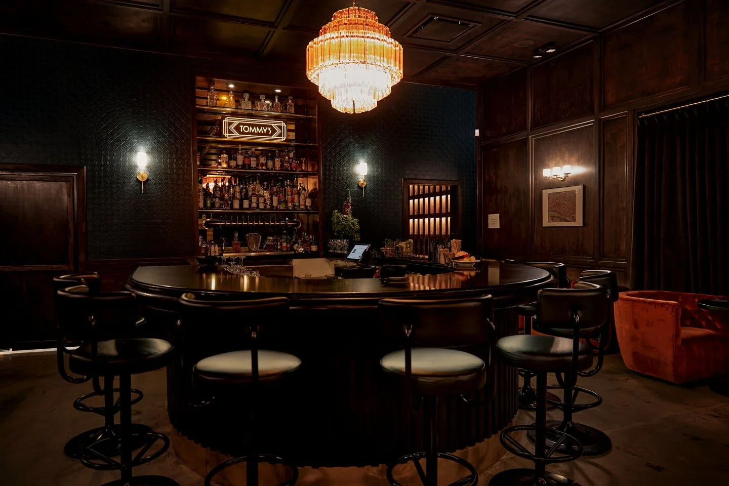 Speakeasy Bar and Lounge with Fireplace in Los Angeles — 4
