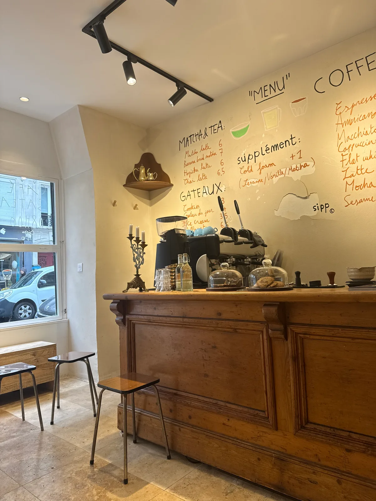 Specialty Coffee Shop in Prime Location, 15 sqm, pop up store in Paris, third interior view