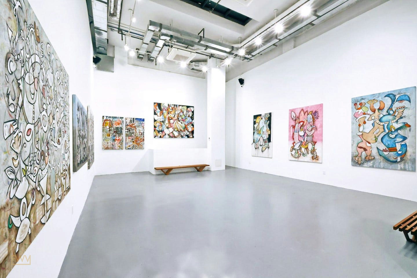 Street Level Contemporary Gallery in Chelsea, New York, 139 sqm, pop up store