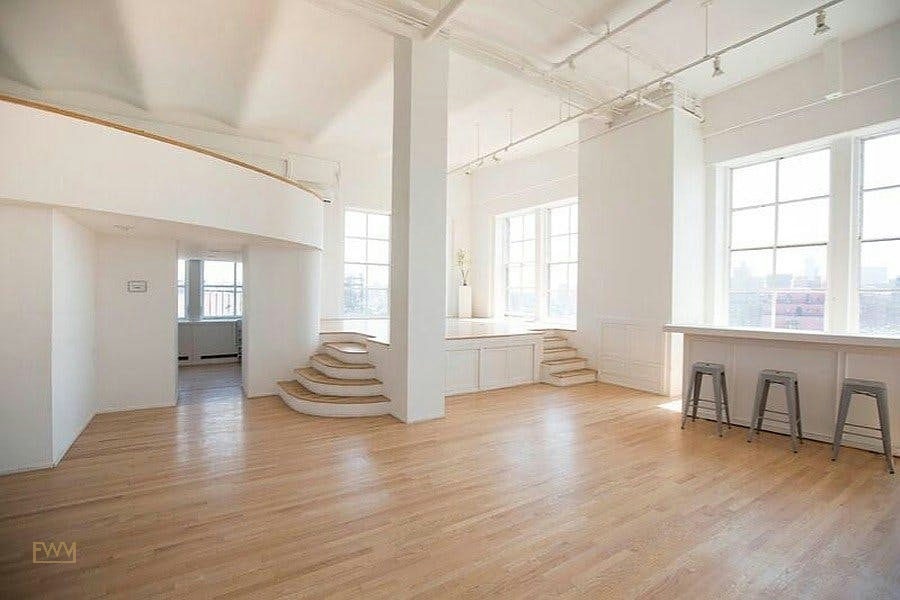 Studio Loft in West Village, New York, 418 sqm, showroom presentation, pop-up rental