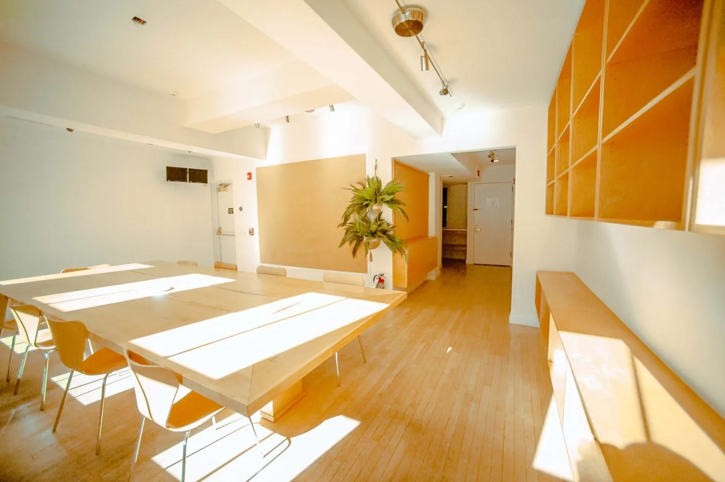 Sunny Private Conference Room at 31 Perry Street, New York — 3