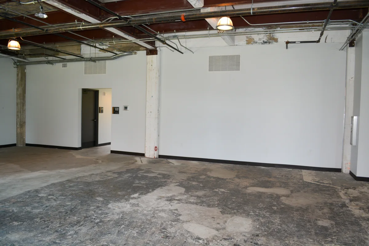 Sunset Coffee Building - Unique Event Space in Houston, 1184 sqm, cocktail reception, pop-up rental, interior view