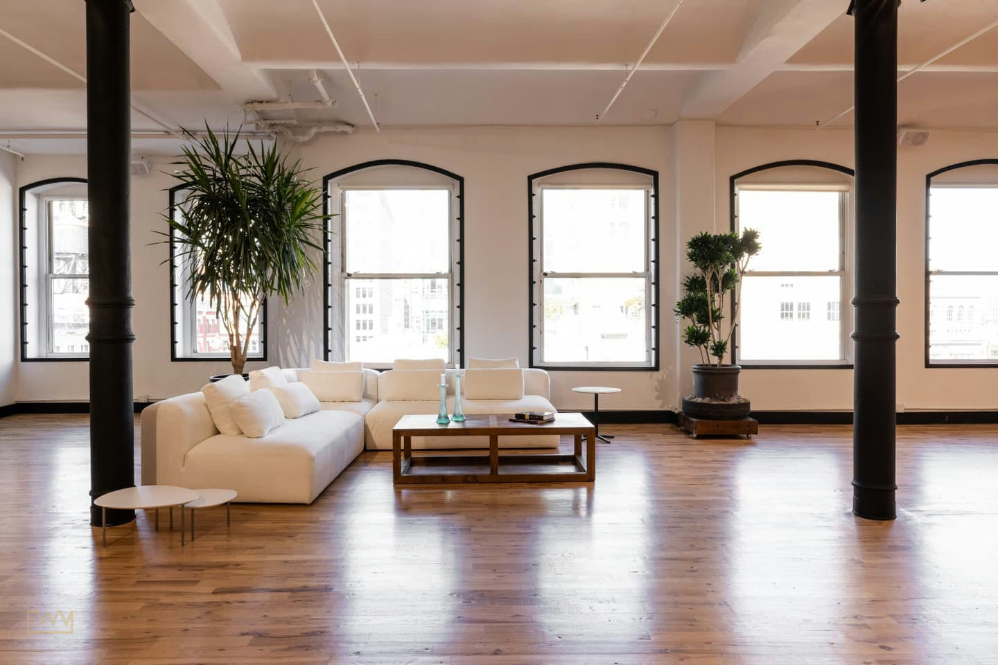 Triangle Loft NoHo: Seventh Floor and Rooftop at 419 Lafayette St, 1315 sqm, pop up store in New York