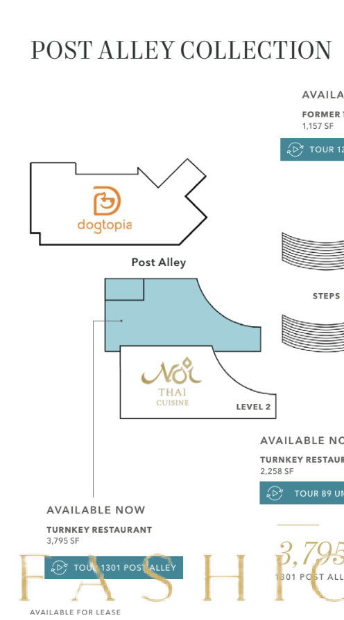 Turnkey Restaurant Space with Essential Amenities, 353 sqm, pop up store in Seattle