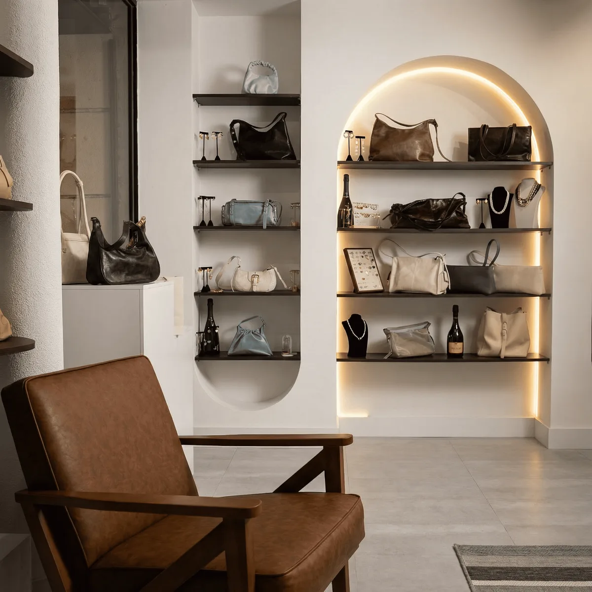 Turnkey Retail Space for Immediate Use in Salamanca, 28 sqm, pop up store in Madrid, interior view