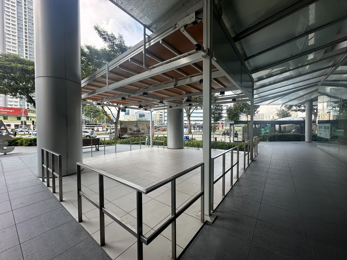 Two Prime Kiosk Units for Rent, 47 sqm, pop up store in Singapore, interior view