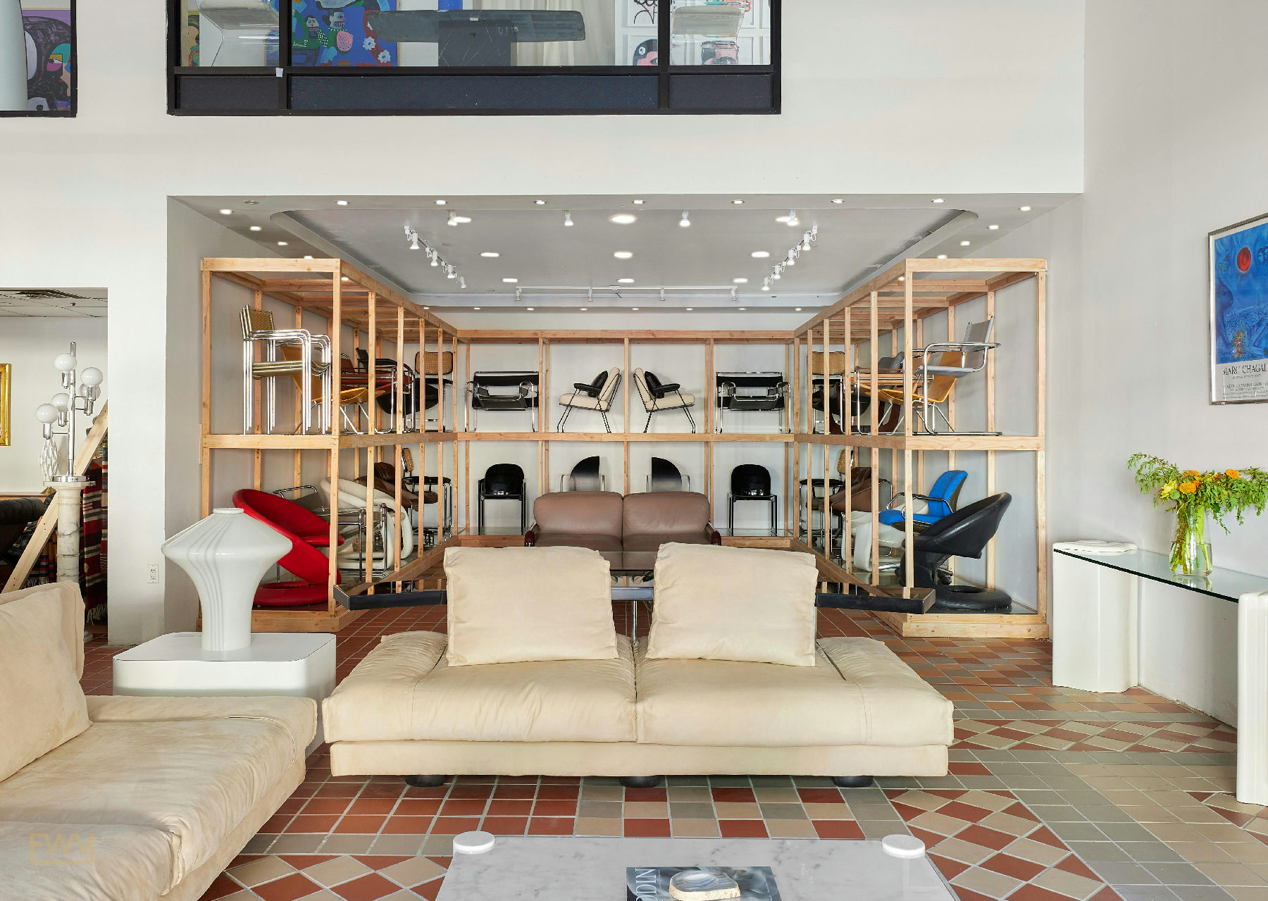Two-Story Art and Design Gallery in Brooklyn, 279 sqm, pop up store
