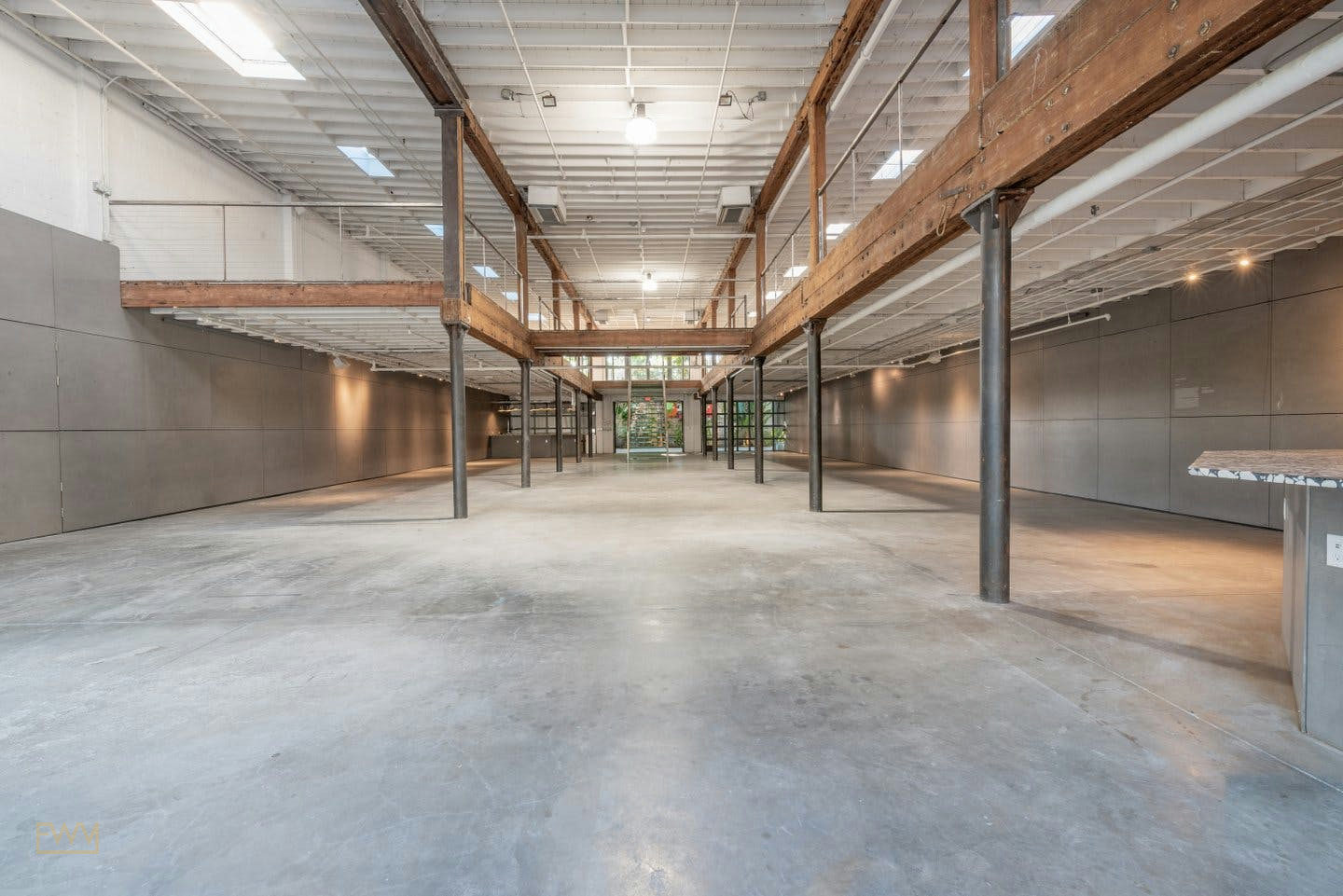 Two-Story Industrial Event Space in Miami, 929 sqm, art exhibition, pop-up rental