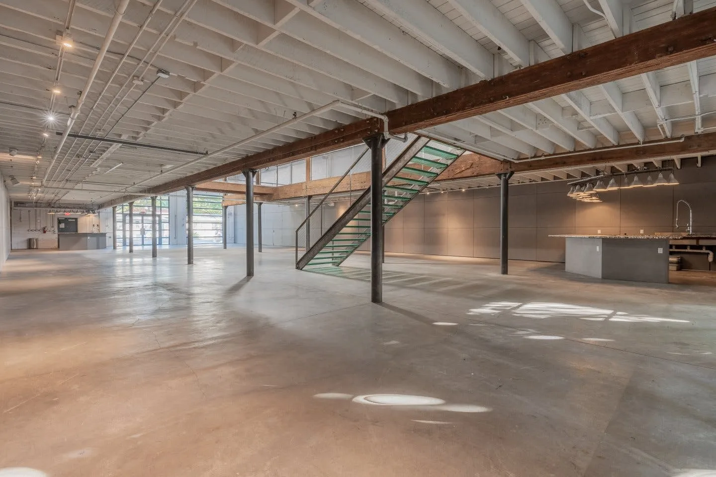 Two-Story Industrial Event Space in Miami — 2