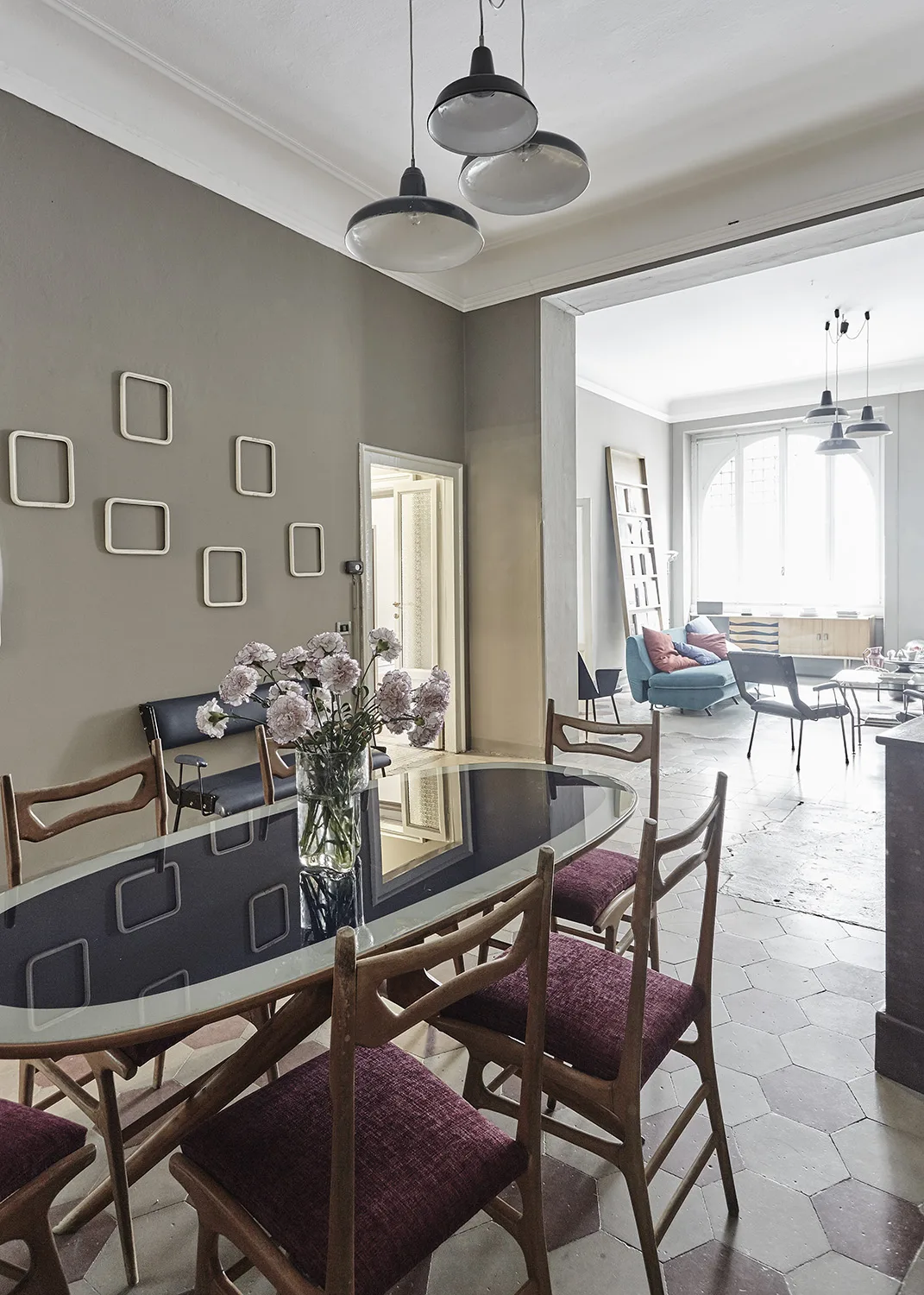 Unique 130 sqm Creative Space in Porta Romana, showroom presentation, pop-up rental in Milano, interior view