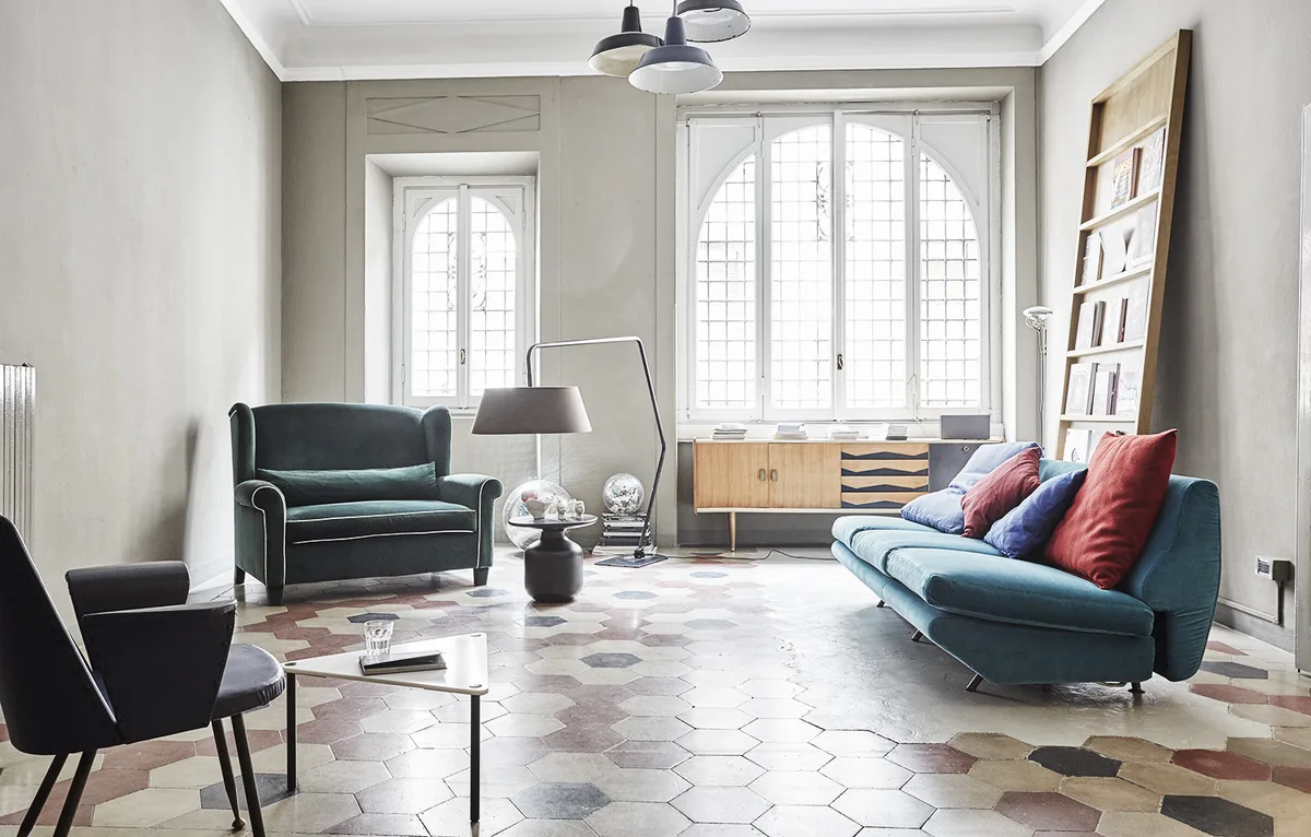Unique 130 sqm Creative Space in Porta Romana, showroom presentation, pop-up rental in Milano, second interior view
