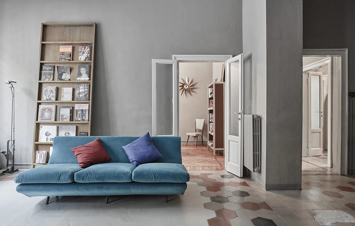 Unique 130 sqm Creative Space in Porta Romana, showroom presentation, pop-up rental in Milano, third interior view