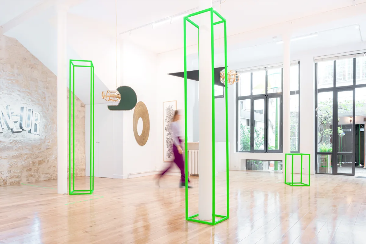 Unique 141m2 Art Gallery with Private Courtyard, 141 sqm, art exhibition, pop-up rental in Paris, interior view