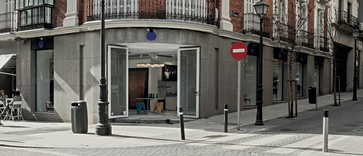 Unique 144 sqm Showroom in Madrid's Justicia District, pop up store