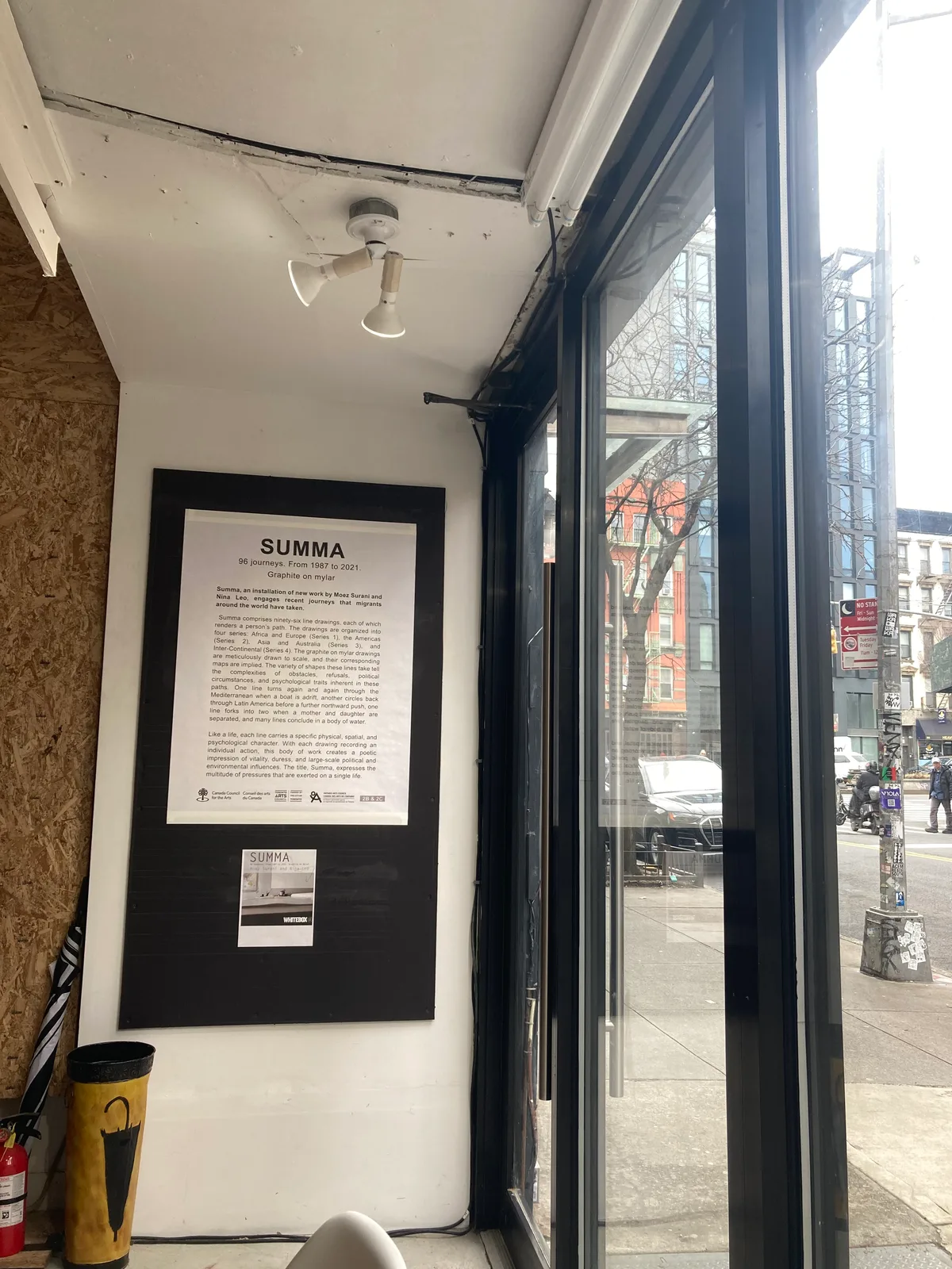 Unique Art Space in East Village with Outdoor Garden, 74 sqm, art exhibition, pop-up rental in New York, interior view