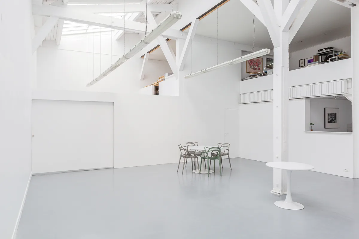 Unique Contemporary Art Gallery in Paris, 92 sqm, art exhibition, pop-up rental, second interior view