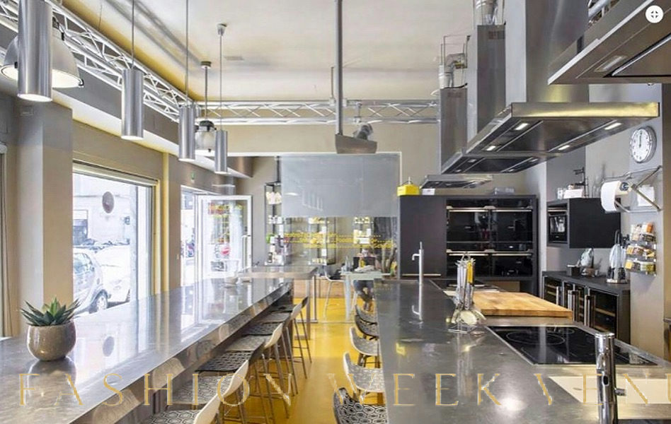 Unique Cooking School Concept Space in Milan, 100 sqm, workshop, pop-up rental in Milano