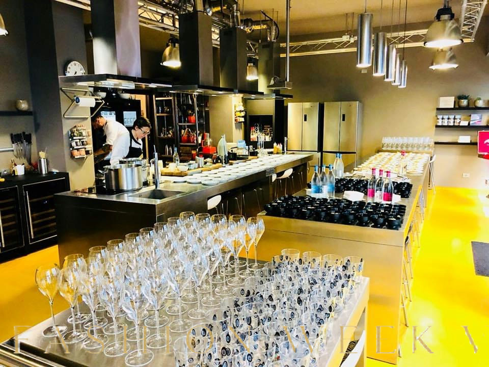 Unique Cooking School Concept Space in Milan, 100 sqm, workshop, pop-up rental in Milano, additional interior view