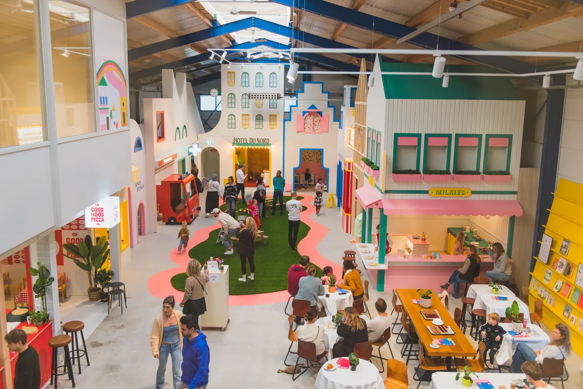 Unique Creative Space Available for Rent, 770 sqm, creative workshop, pop-up rental in Amsterdam, interior view
