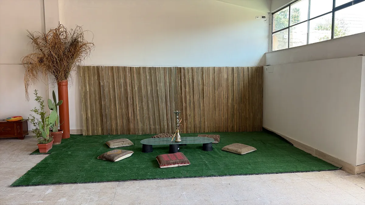 Unique Creative Space in Rome, 500 sqm, showroom presentation, pop-up rental in Roma, interior view