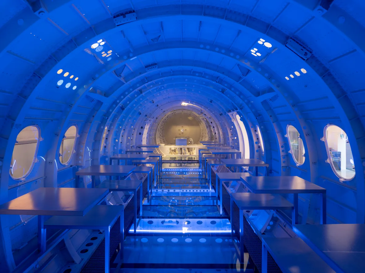 Unique Event Space with Multimedia Projection, 500 sqm, corporate event, pop-up rental in Montebelluna, third interior view