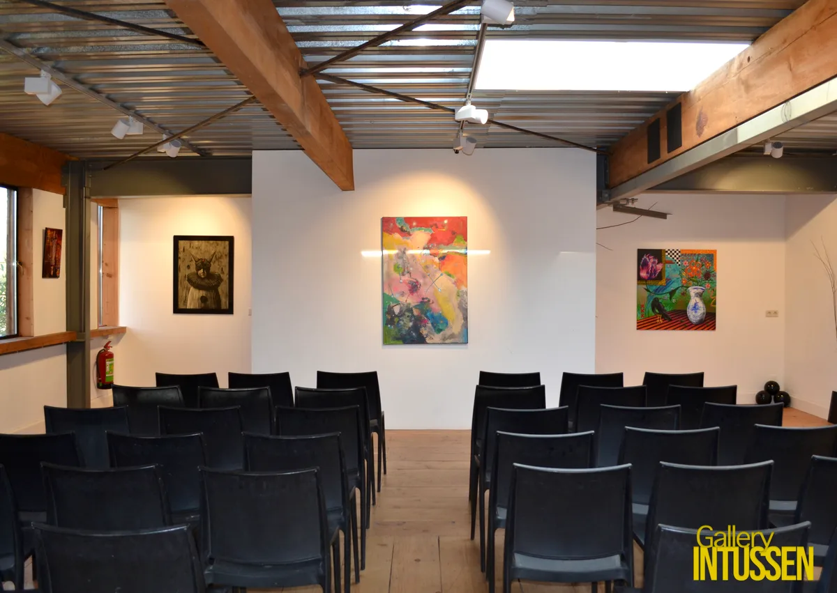 Unique Gallery Space Surrounded by Nature, 50 sqm, art exhibition, pop-up rental in Amsterdam, interior view