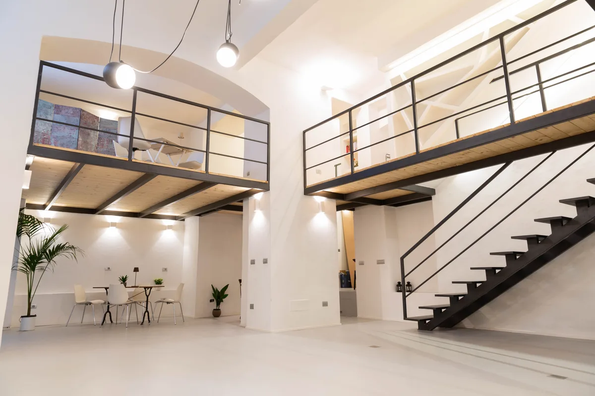 Unique Independent Space in Zona Solari/Tortona, 160 sqm, showroom presentation, pop-up rental in Milano, interior view