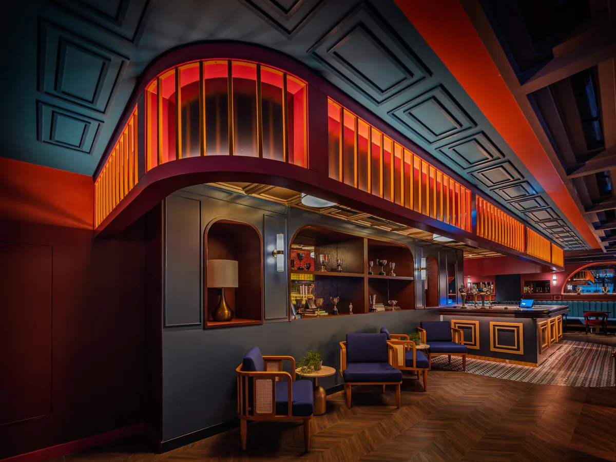 Unique Indoor Mini Golf Event Space in Dubai, 2043 sqm, cocktail reception, pop-up rental, additional interior view