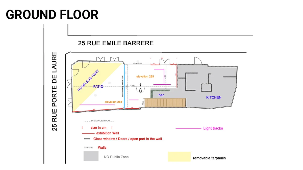 Unique Pop-Up and Event Space in Historic Arles, 254 sqm, pop up store, interior view