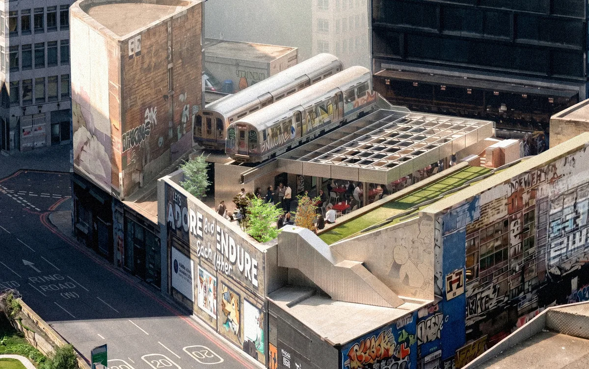 Unique Rooftop Space in Shoreditch for Events, 279 sqm, product launch, pop-up rental in Greater London