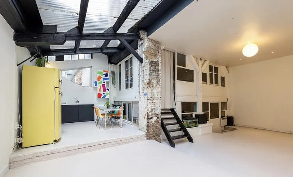 Unique Showroom near Oberkampf, 160 sqm, showroom presentation, pop-up rental in Paris, interior view