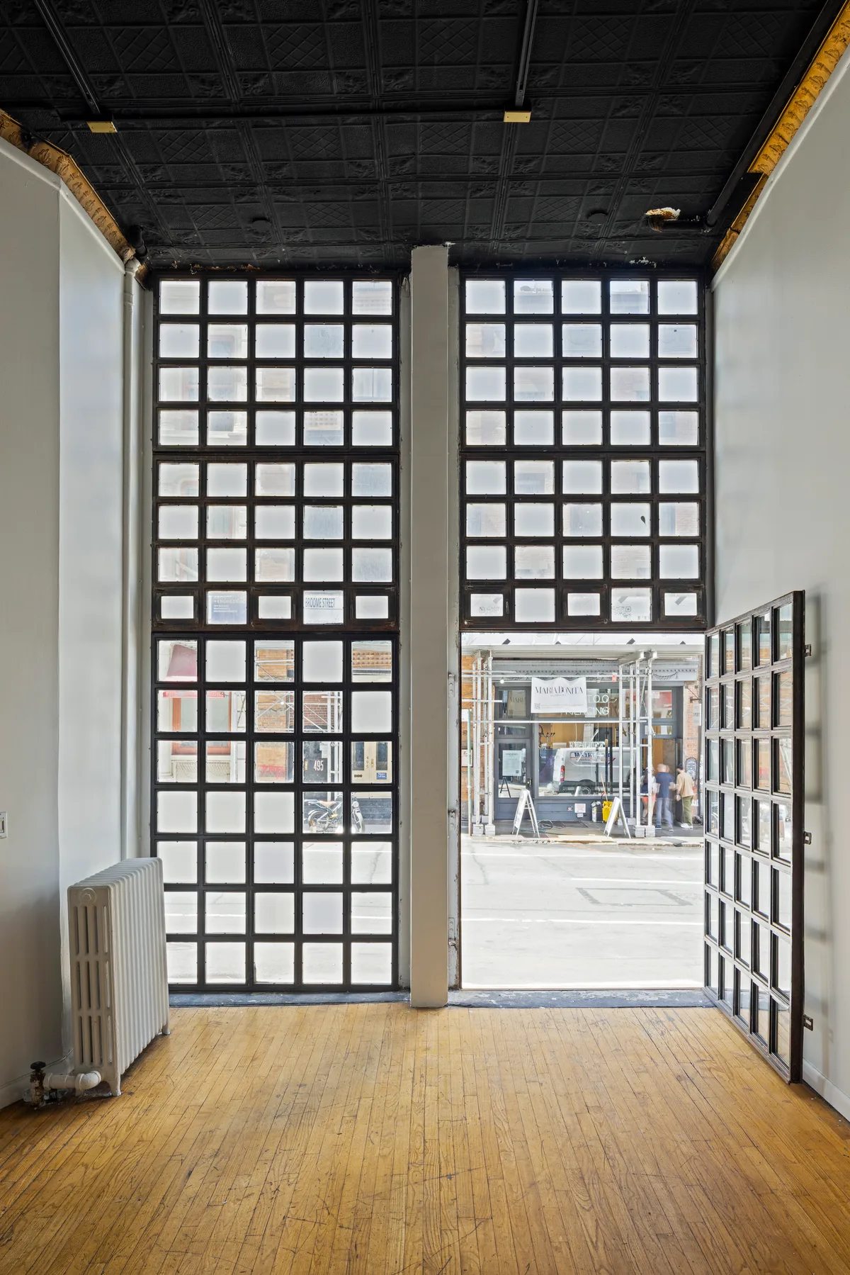 Unique SoHo Events Space with Historic Charm, 353 sqm, retail activation, pop-up rental in New York, interior view